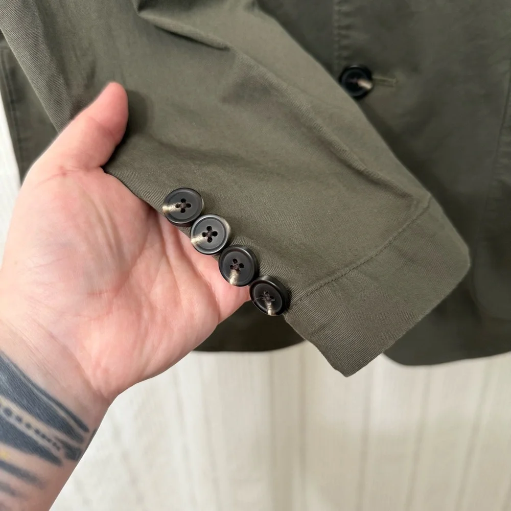 EUC🔥 Nordstrom Rack Olive Green Men’s Trim Fit Sports Blazer
